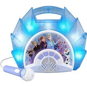 Frozen Sing Along Boom Box Speaker with Microphone for Kids
